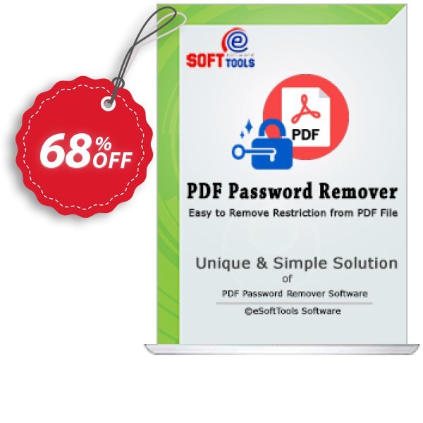 eSoftTools PDF Password Remover Coupon, discount Coupon code eSoftTools PDF Password Remover - Personal License. Promotion: eSoftTools PDF Password Remover - Personal License offer from eSoftTools Software