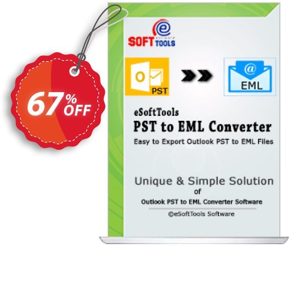 eSoftTools PST to EML Converter Make4fun promotion codes