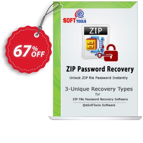 eSoftTools Zip Password Recovery Make4fun promotion codes