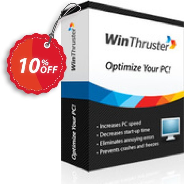 WinThruster Coupon, discount WinThruster Awesome promo code 2025. Promotion: Awesome promo code of WinThruster 2024