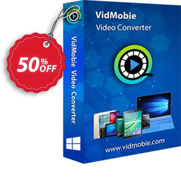VidMobie Video Converter, Yearly Subscription Coupon, discount Coupon code VidMobie Video Converter (1 Year Subscription). Promotion: VidMobie Video Converter (1 Year Subscription) offer from VidMobie Software