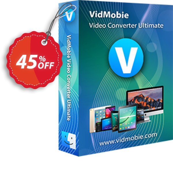 VidMobie Video Converter Ultimate for MAC, Lifetime Plan  Coupon, discount Coupon code VidMobie Video Converter Ultimate for Mac (Lifetime License). Promotion: VidMobie Video Converter Ultimate for Mac (Lifetime License) offer from VidMobie Software