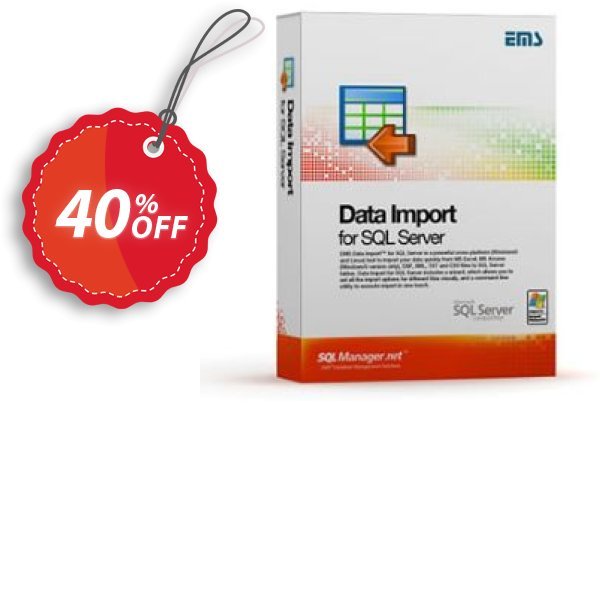 EMS Data Import SQL Server Make4fun promotion codes