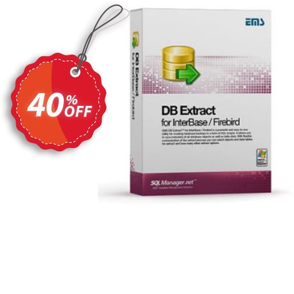 EMS DB Extract InterBase/Firebird Make4fun promotion codes