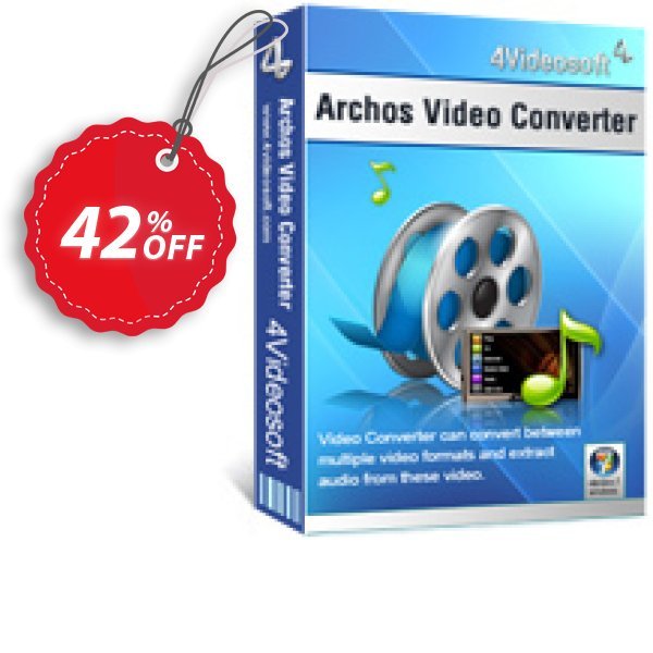 4Videosoft Archos Video Converter Coupon, discount 4Videosoft Archos Video Converter formidable discounts code 2024. Promotion: formidable discounts code of 4Videosoft Archos Video Converter 2024