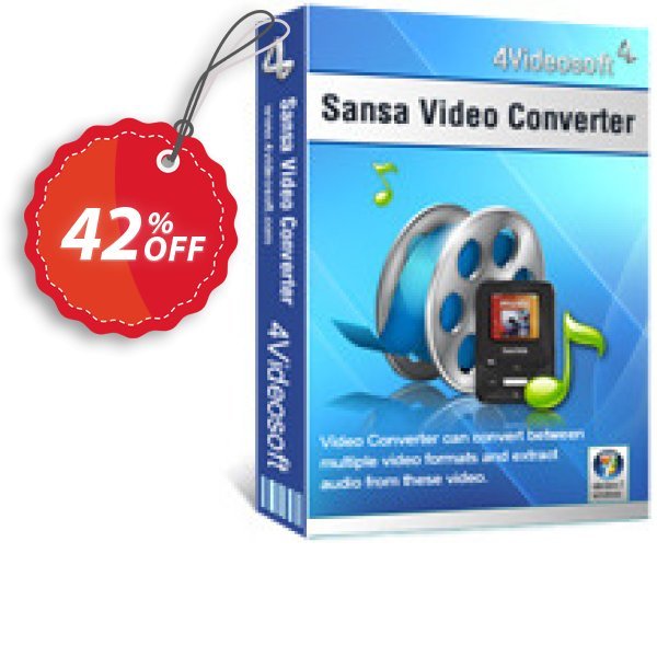 4Videosoft Sansa Video Converter Coupon, discount 4Videosoft Sansa Video Converter excellent offer code 2025. Promotion: excellent offer code of 4Videosoft Sansa Video Converter 2024