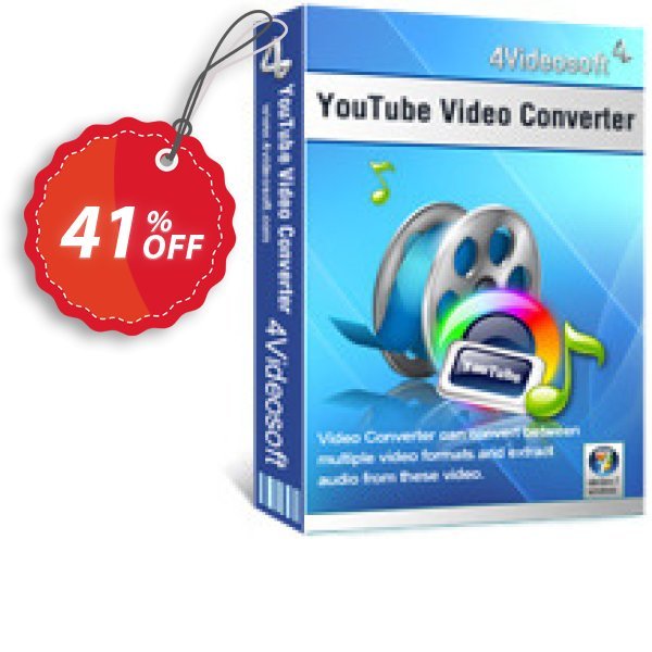 4Videosoft YouTube Video Converter Coupon, discount 4Videosoft YouTube Video Converter exclusive offer code 2025. Promotion: exclusive offer code of 4Videosoft YouTube Video Converter 2024