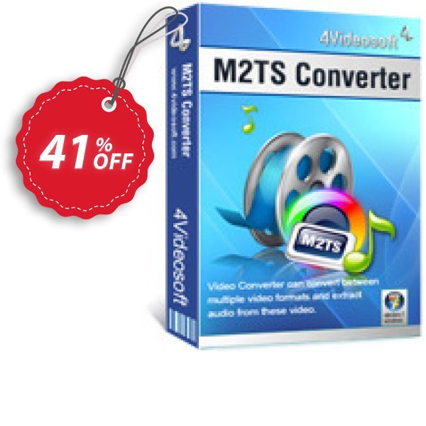4Videosoft M2TS Converter Coupon, discount 4Videosoft M2TS Converter special deals code 2025. Promotion: special deals code of 4Videosoft M2TS Converter 2024