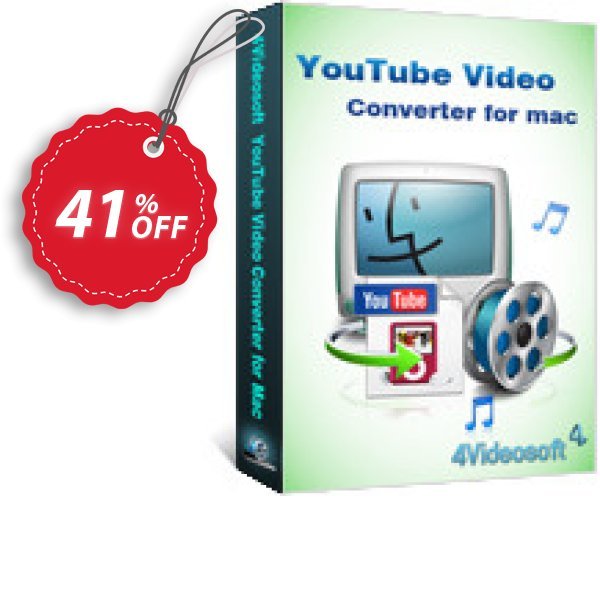 4Videosoft YouTube Video Converter for MAC Coupon, discount 4Videosoft YouTube Video Converter for Mac big promo code 2025. Promotion: big promo code of 4Videosoft YouTube Video Converter for Mac 2024