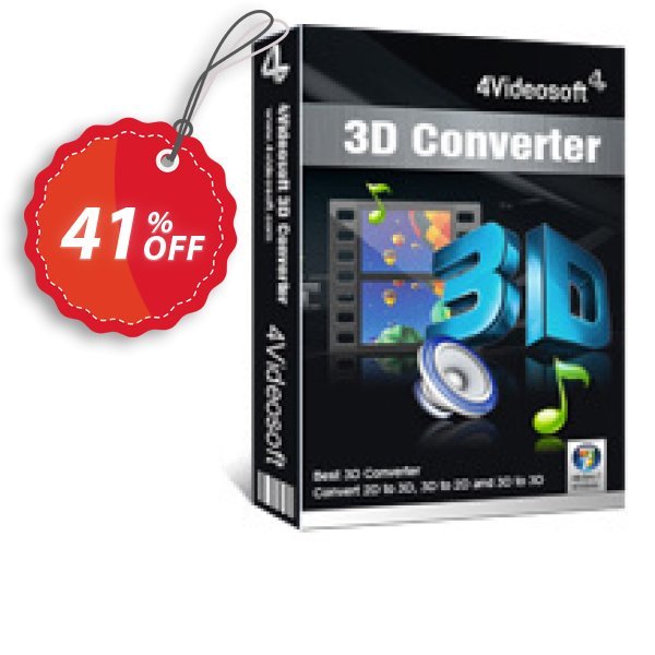 4Videosoft 3D Converter Coupon, discount 4Videosoft 3D Converter dreaded sales code 2025. Promotion: