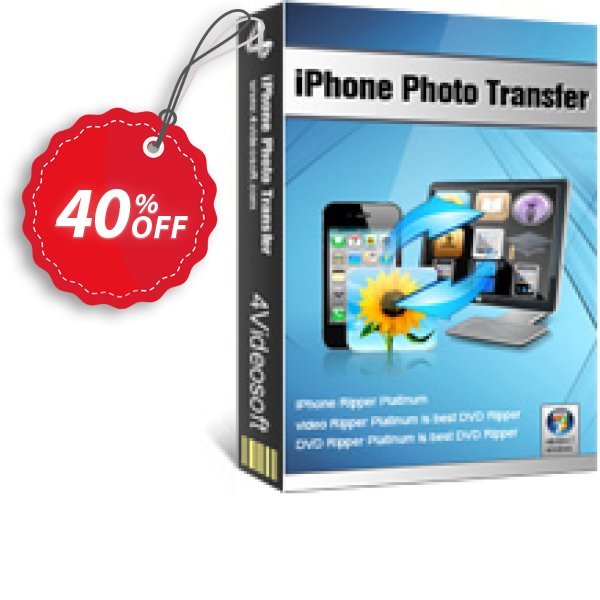 4Videosoft iPhone Photo Transfer Coupon, discount 4Videosoft iPhone Photo Transfer big promo code 2025. Promotion: big promo code of 4Videosoft iPhone Photo Transfer 2024