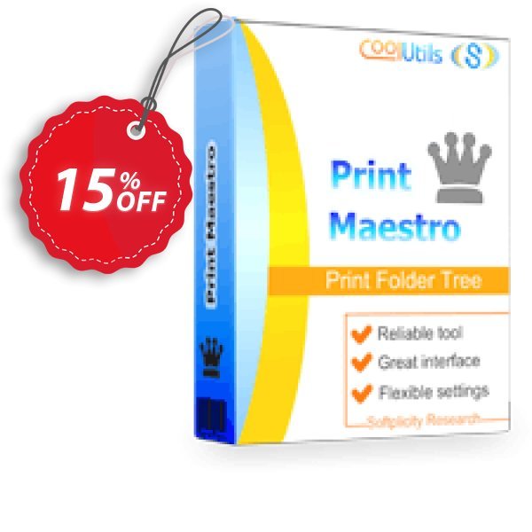 Coolutils Print Maestro Coupon, discount 30% OFF JoyceSoft. Promotion: 