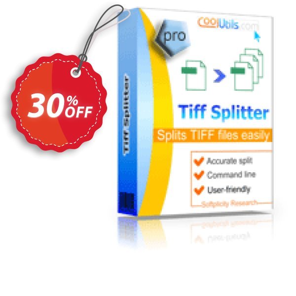 Coolutils Tiff Splitter Coupon, discount 30% OFF JoyceSoft. Promotion: 