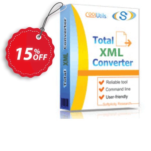 Coolutils Total XML Converter, Site Plan Coupon, discount 15% OFF Coolutils Total XML Converter, verified. Promotion: Dreaded discounts code of Coolutils Total XML Converter, tested & approved