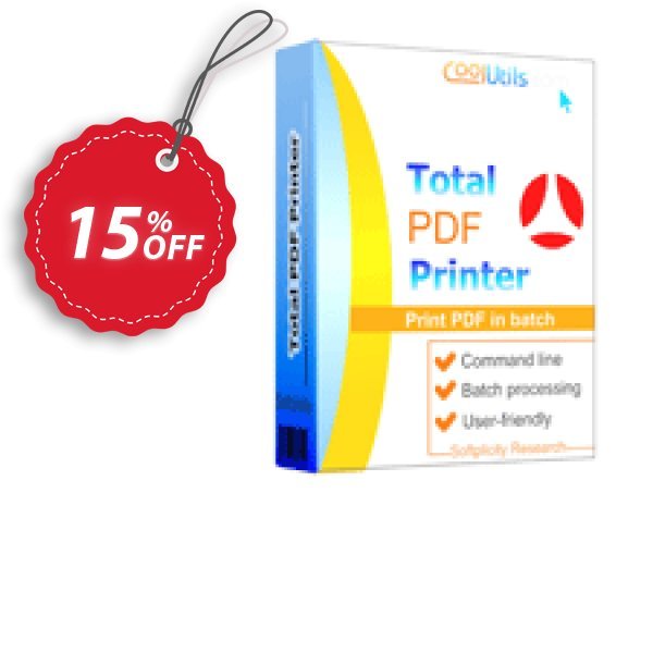 Coolutils Total PDF Printer Pro Coupon, discount 15% OFF Coolutils Total PDF Printer Pro, verified. Promotion: Dreaded discounts code of Coolutils Total PDF Printer Pro, tested & approved