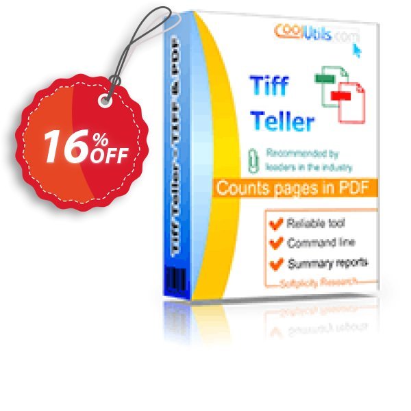Coolutils Tiff Teller Coupon, discount 15% OFF Coolutils Tiff Teller, verified. Promotion: Dreaded discounts code of Coolutils Tiff Teller, tested & approved