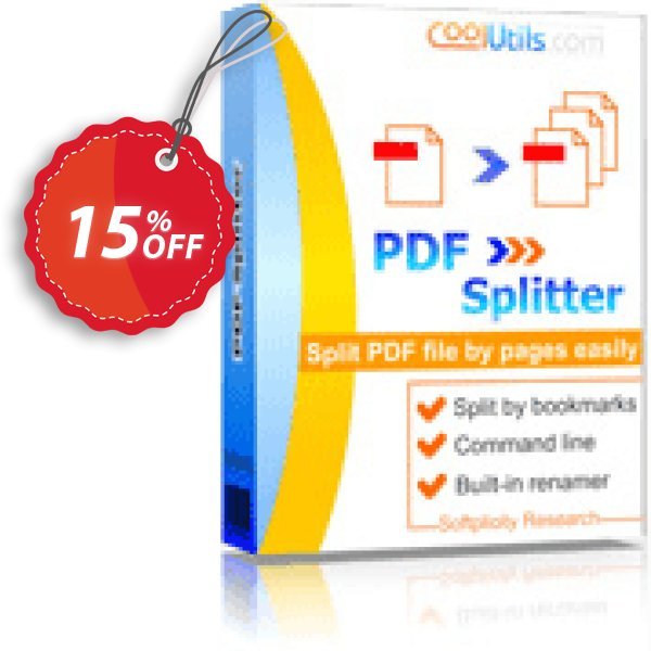 Coolutils PDF Splitter Coupon, discount 30% OFF JoyceSoft. Promotion: