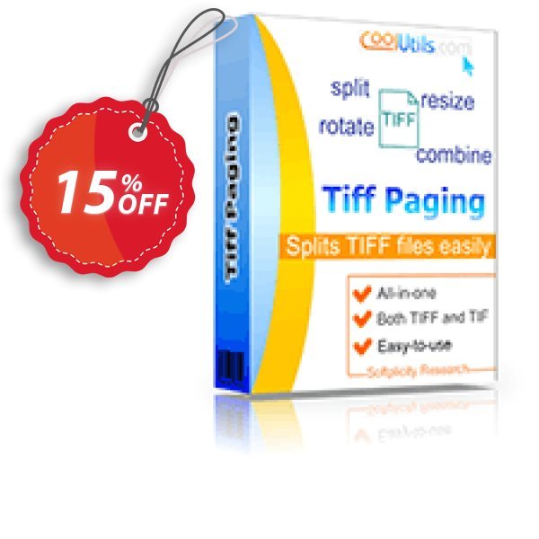 Coolutils Tiff Paging Coupon, discount 30% OFF JoyceSoft. Promotion: 