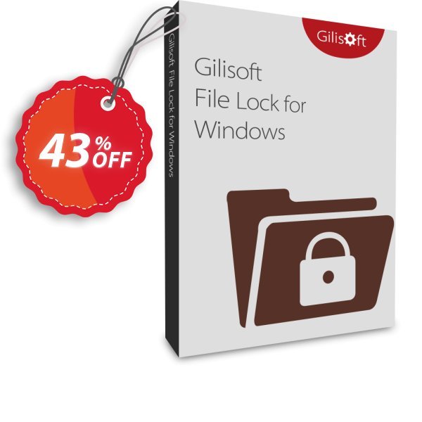GiliSoft File Lock Liftetime Coupon, discount GiliSoft File Lock  - 1 PC / Liftetime free update amazing offer code 2024. Promotion: 