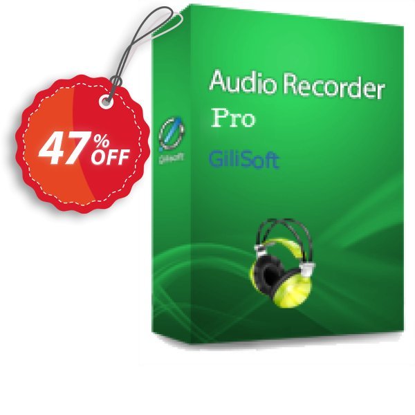 GiliSoft Audio Recorder Pro Lifetime Coupon, discount Audio Recorder Pro - 1 PC / Liftetime free update formidable promotions code 2024. Promotion: 