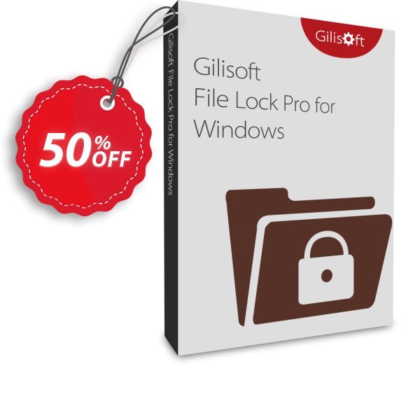 GiliSoft File Lock Pro Lifetime, for 3 PCs 