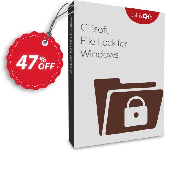GiliSoft File Lock Coupon, discount GiliSoft File Lock  - 1 PC / 1 Year free update amazing promotions code 2024. Promotion: amazing promotions code of GiliSoft File Lock  - 1 PC / 1 Year free update 2024