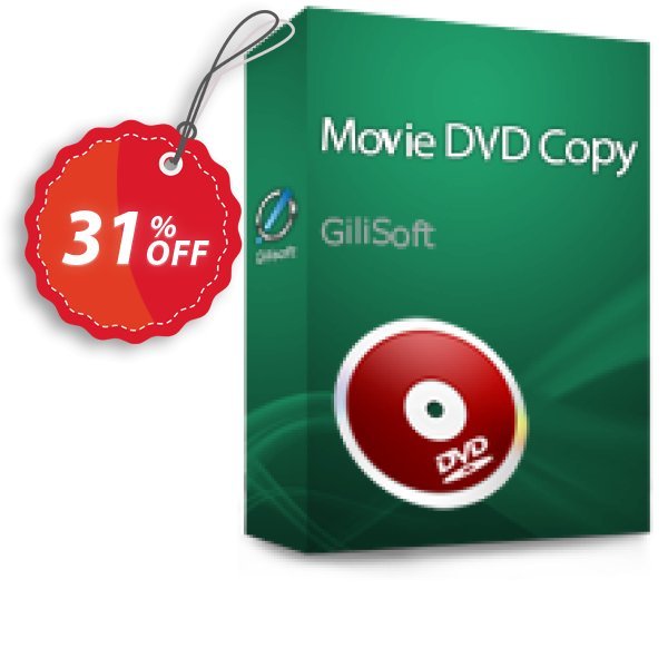 GiliSoft Movie DVD Copy Coupon, discount Movie DVD Copy  - 1 PC / 1 Year free update best deals code 2024. Promotion: best deals code of Movie DVD Copy  - 1 PC / 1 Year free update 2024