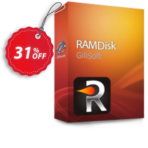 Gilisoft RAMDisk Coupon, discount Gilisoft RAMDisk  - 1 PC / 1 Year free update exclusive discounts code 2024. Promotion: exclusive discounts code of Gilisoft RAMDisk  - 1 PC / 1 Year free update 2024