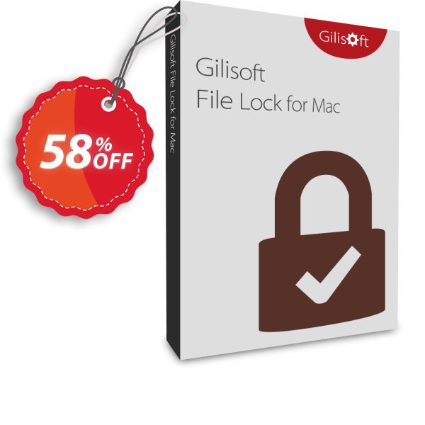 GiliSoft File Lock for MAC Coupon, discount GiliSoft File Lock for MAC - 1 PC / 1 Year free update fearsome promotions code 2024. Promotion: fearsome promotions code of GiliSoft File Lock for MAC - 1 PC / 1 Year free update 2024