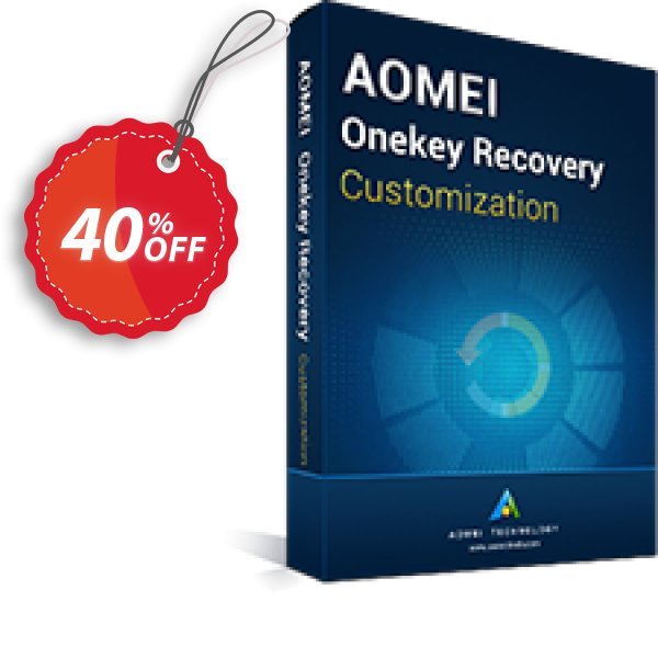 AOMEI OneKey Recovery Customization Coupon, discount AOMEI OneKey Recovery Cust discount Off. Promotion: 