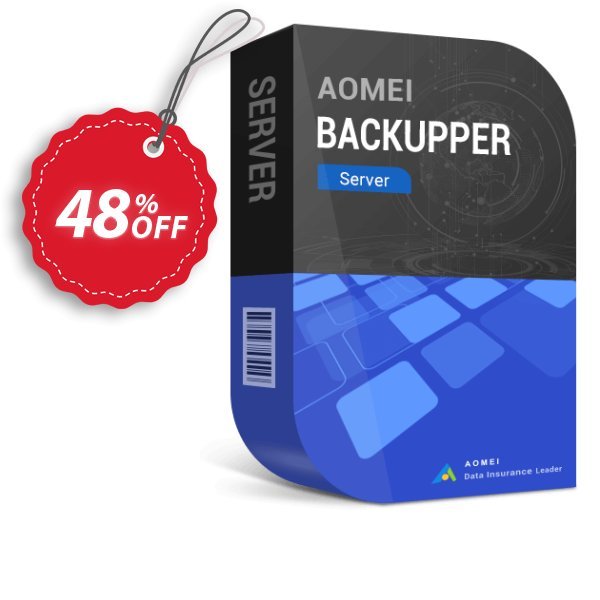 AOMEI Backupper Server + Lifetime Upgrades Coupon, discount AOMEI Backupper Server + Free Lifetime Upgrade super sales code 2024. Promotion: 