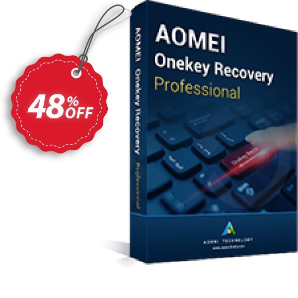 AOMEI OneKey Recovery Professional Coupon, discount 48% OFF AOMEI OneKey Recovery Pro, verified. Promotion: Awesome deals code of AOMEI OneKey Recovery Pro, tested & approved