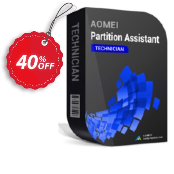 AOMEI Partition Assistant Technician Coupon, discount AOMEI Partition Assistant Technician excellent deals code 2024. Promotion: 