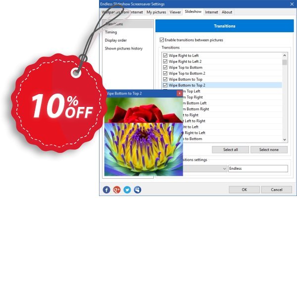 Endless Slideshow Screensaver Pro Coupon, discount . Promotion: 