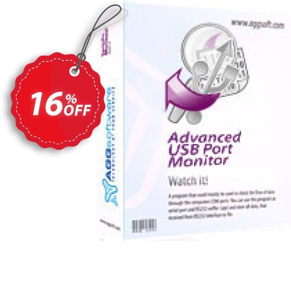 Aggsoft Advanced USB Port Monitor Professional Coupon, discount Promotion code Advanced USB Port Monitor Professional. Promotion: Offer discount for Advanced USB Port Monitor Professional special
