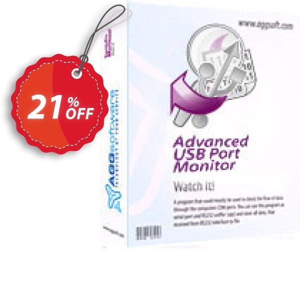 Aggsoft Advanced USB Port Monitor Lite Coupon, discount Promotion code Advanced USB Port Monitor Lite. Promotion: Offer discount for Advanced USB Port Monitor Lite special