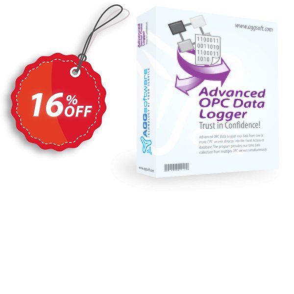 Aggsoft Advanced OPC Data Logger Enterprise Coupon, discount Promotion code Advanced OPC Data Logger Enterprise. Promotion: Offer discount for Advanced OPC Data Logger Enterprise special