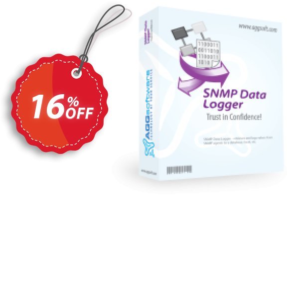 Aggsoft SNMP Data Logger Professional Coupon, discount Promotion code SNMP Data Logger Professional. Promotion: Offer SNMP Data Logger Professional special discount 