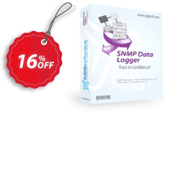 Aggsoft SNMP Data Logger Coupon, discount Promotion code SNMP Data Logger Standard. Promotion: Offer SNMP Data Logger Standard special discount 
