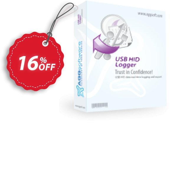 Aggsoft USB HID Logger Coupon, discount Promotion code USB HID Logger Standard. Promotion: Offer USB HID Logger Standard special discount