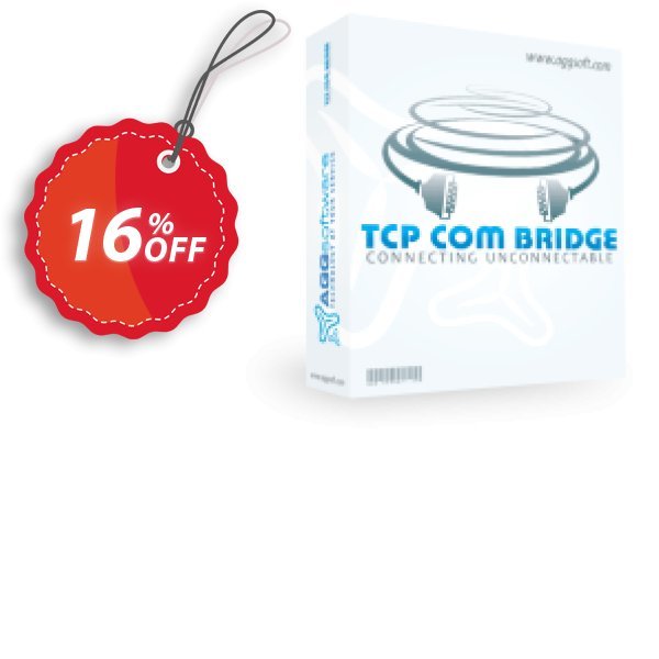Aggsoft TCP COM Bridge Coupon, discount Promotion code TCP COM Bridge Standard. Promotion: Offer TCP COM Bridge Standard special discount