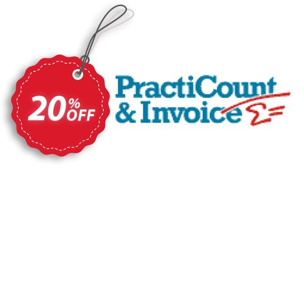 PractiCount and Invoice Enterprise Edition Coupon, discount Coupon code PractiCount and Invoice (Enterprise Edition) - 20% OFF. Promotion: PractiCount and Invoice (Enterprise Edition) - 20% OFF offer from Practiline