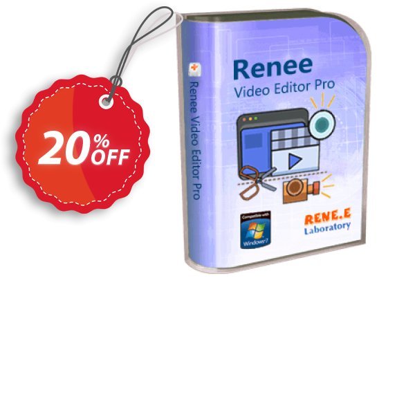 Renee Video Editor Pro, Yearly  Coupon, discount Renee Video Editor Pro - 1 PC 1 year Amazing discounts code 2024. Promotion: Amazing discounts code of Renee Video Editor Pro - 1 PC 1 year 2024