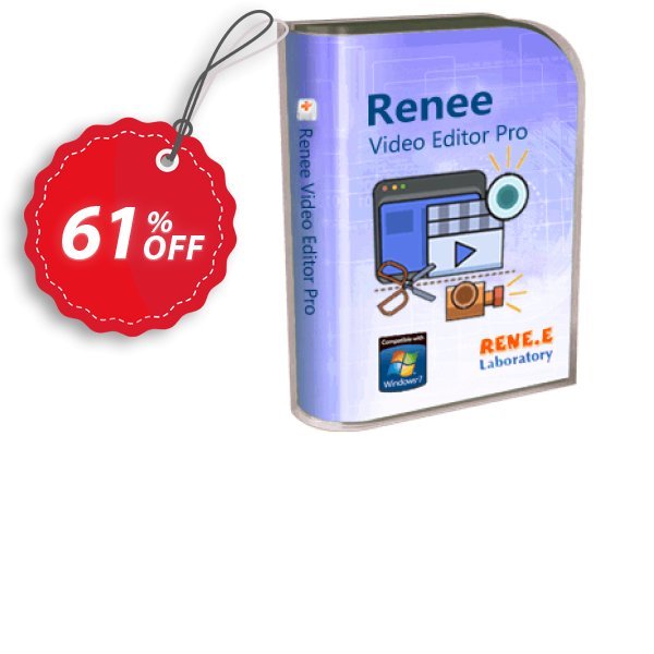Renee Video Editor Pro Coupon, discount Renee Video Editor Pro - 1 PC LifeTime Best discounts code 2024. Promotion: Best discounts code of Renee Video Editor Pro - 1 PC LifeTime 2024