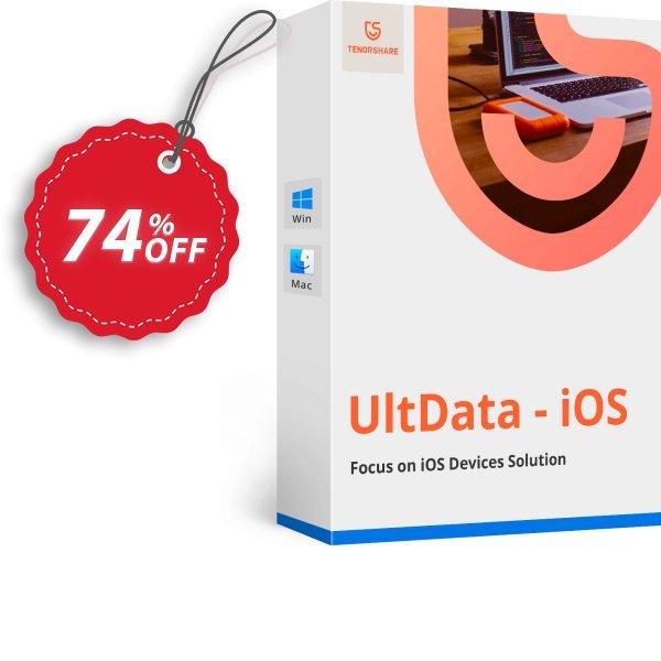 Tenorshare UltData for WINDOWS Coupon, discount 10% Tenorshare 29742. Promotion: 