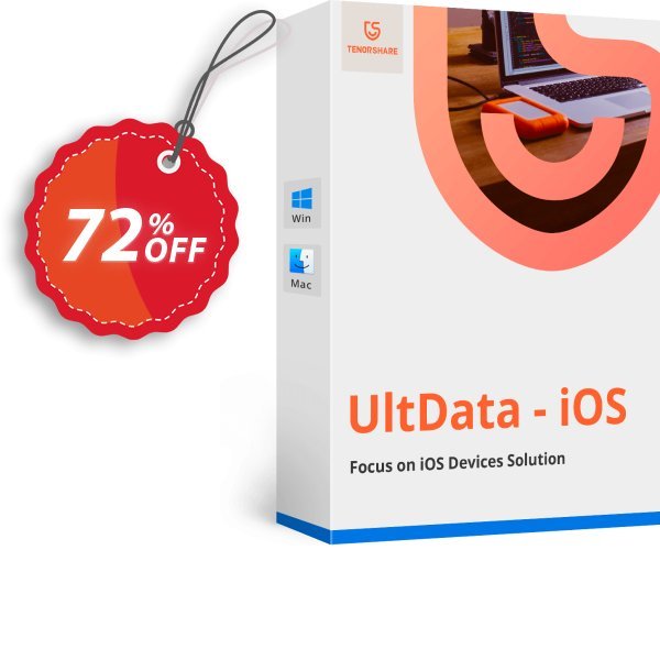 Tenorshare UltData Coupon, discount %50 OFF-Any Data Recovery Pro. Promotion: Tenorshare Data Recovery Pro coupon