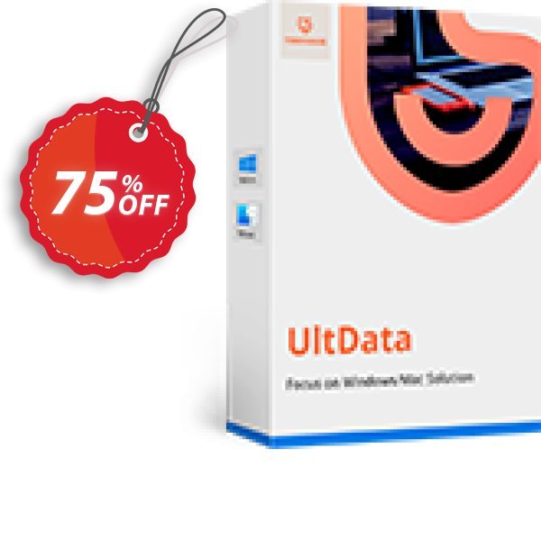 Tenorshare UltData for iOS, MAC  Coupon, discount Promotion code. Promotion: Offer discount