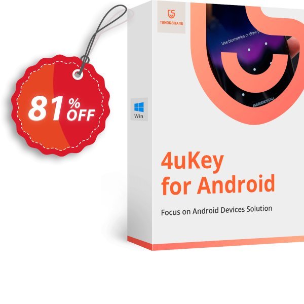 Tenorshare 4uKey for Android, MAC, Yearly Plan  Coupon, discount discount. Promotion: coupon code