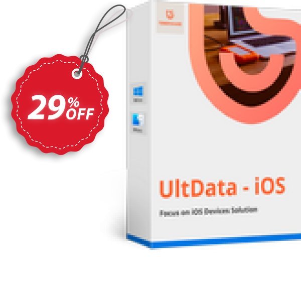 Tenorshare Ultdata for iOS, MAC , Monthly Plan  Coupon, discount Promotion code. Promotion: Offer discount