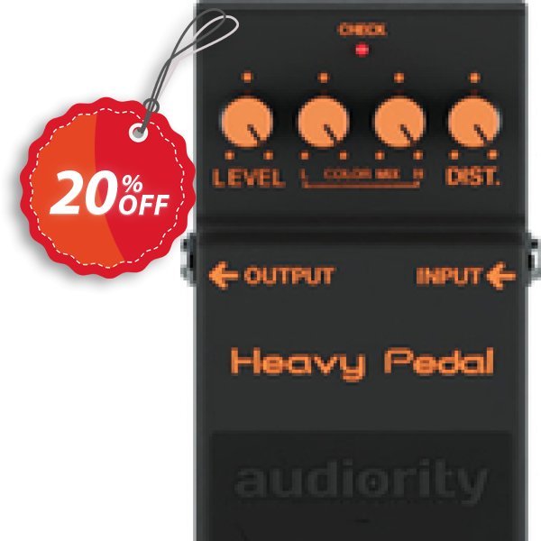 Audiority Heavy Pedal Coupon, discount Audiority Heavy Pedal Stunning sales code 2024. Promotion: Stunning sales code of Audiority Heavy Pedal 2024